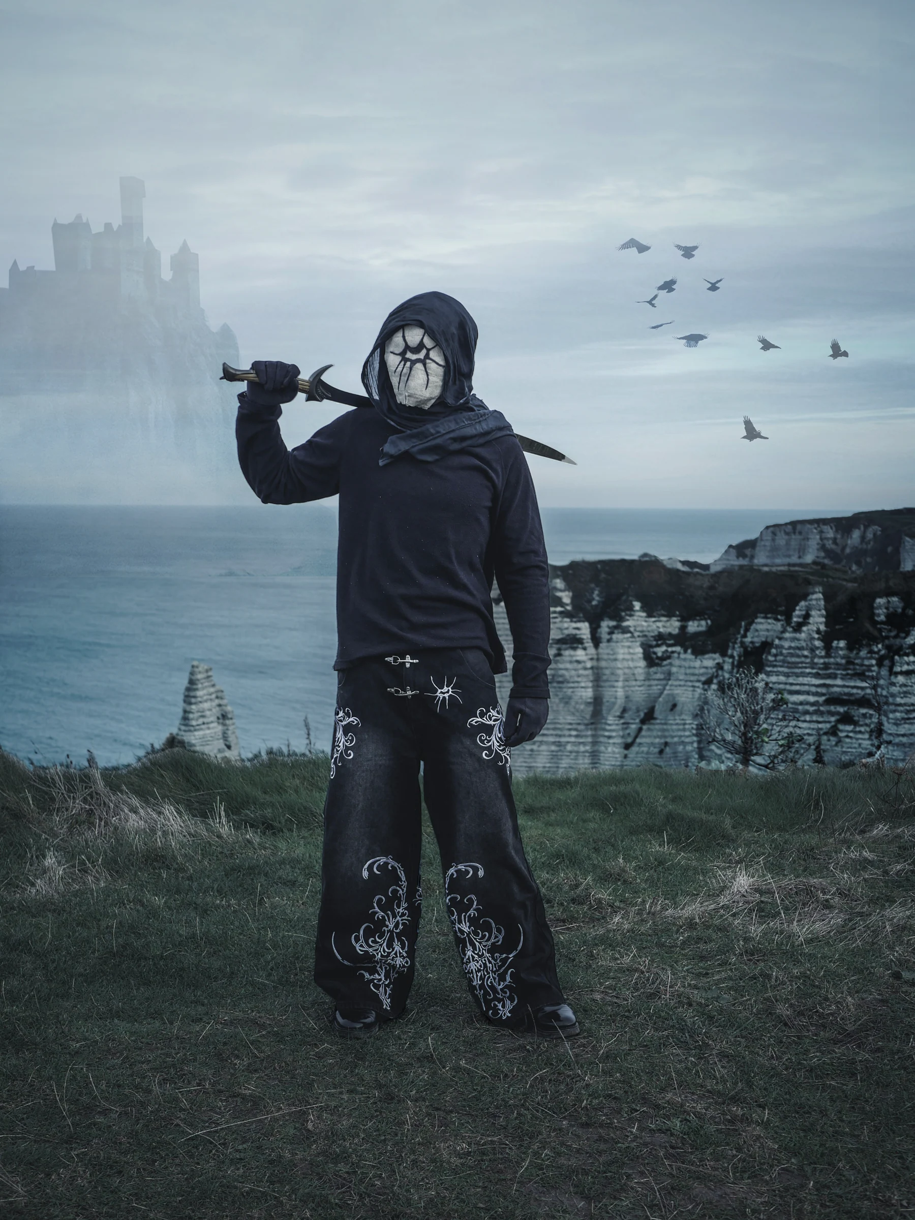 Tenue Amosia inspirée de l’univers dark fantasy
