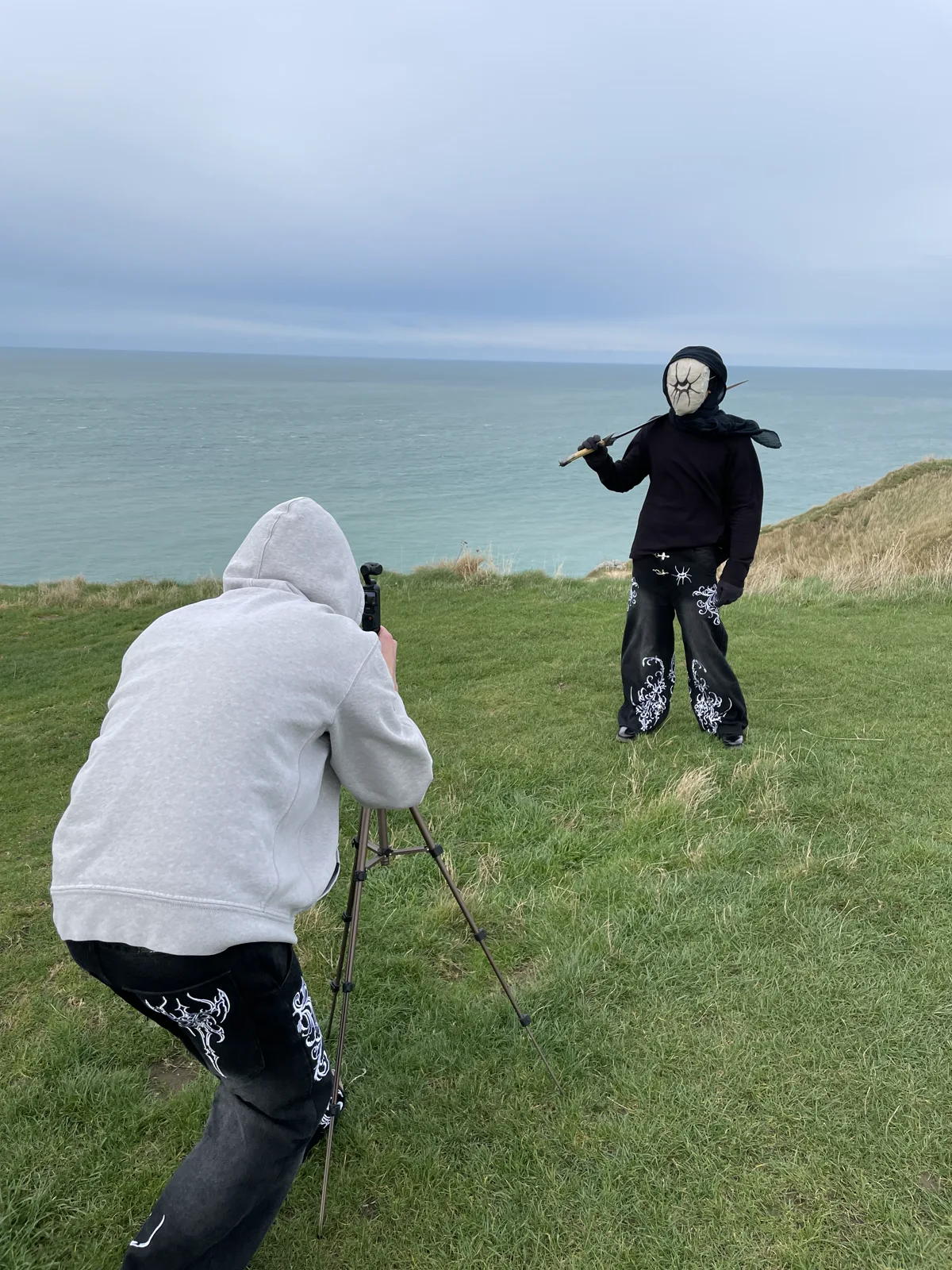 Captation vidéo pendant le shooting Amosia