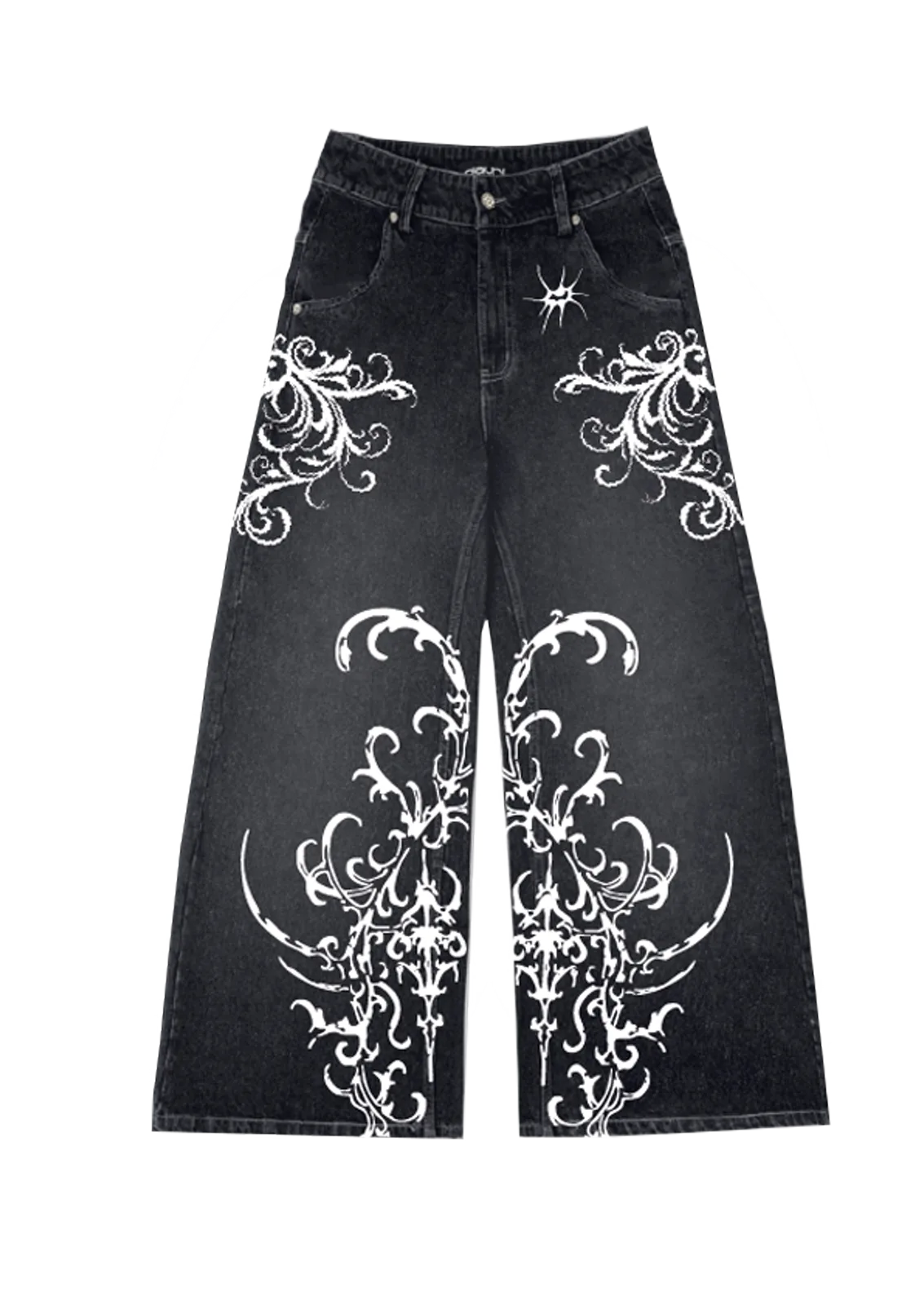 Mockup du jean Amosia