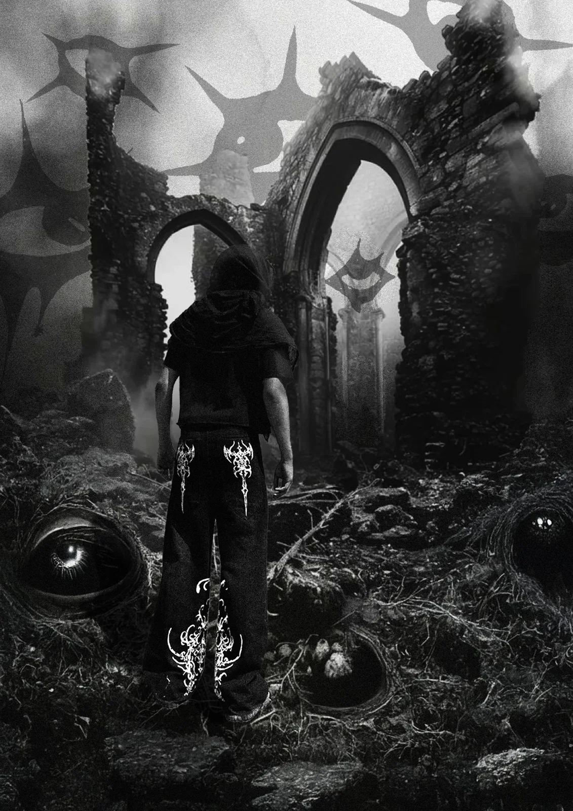 Photomontage dark fantasy Amosia