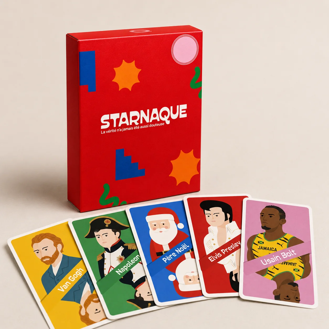 Boîte et cartes Starnaque