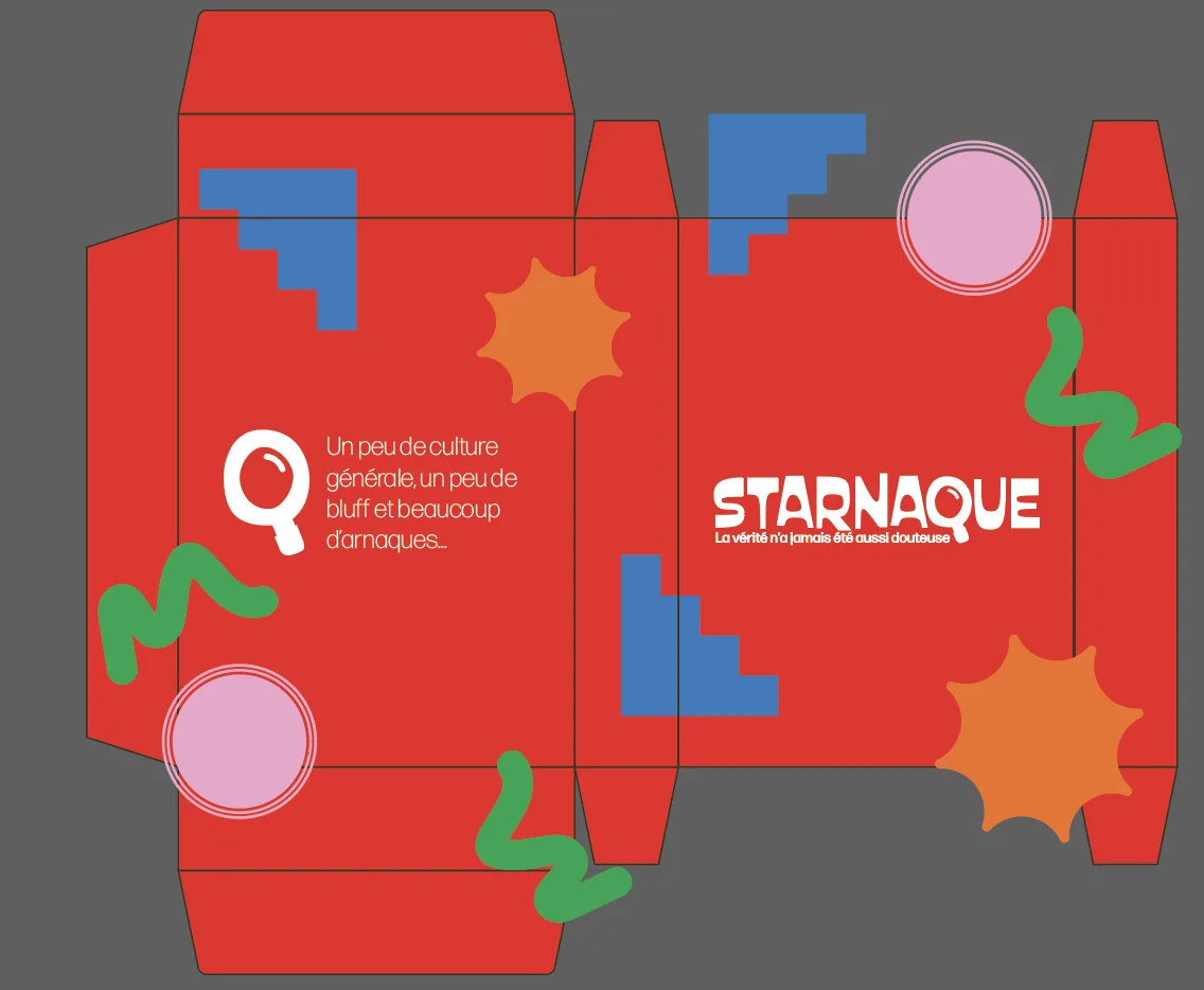 Patron de la boîte Starnaque