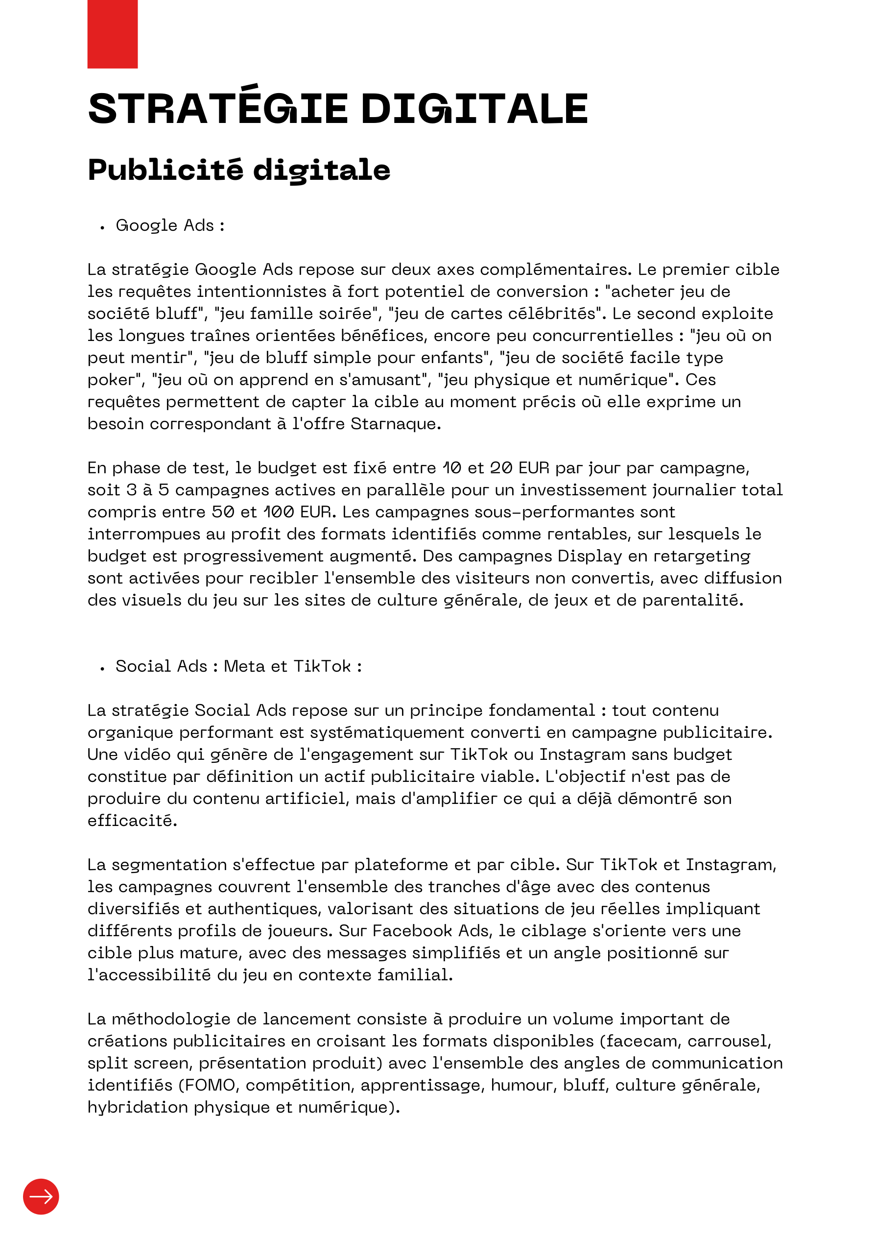 Publicité digitale Starnaque